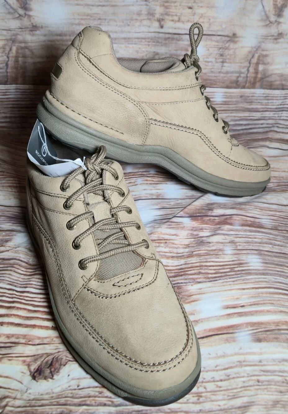Rockport Men's World Tour Classic Walking Shoe, Size 13 Nubuck NWT without Box